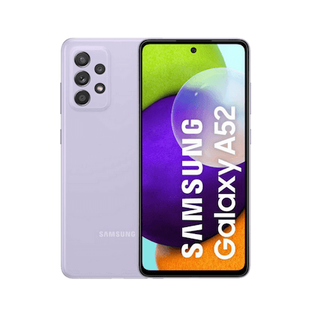 Samsung Galaxy A52- 4G -Ecran 6.5" - 4Go Ram - 128Go Mémoire - 64Mpx - Garantie 24 Mois