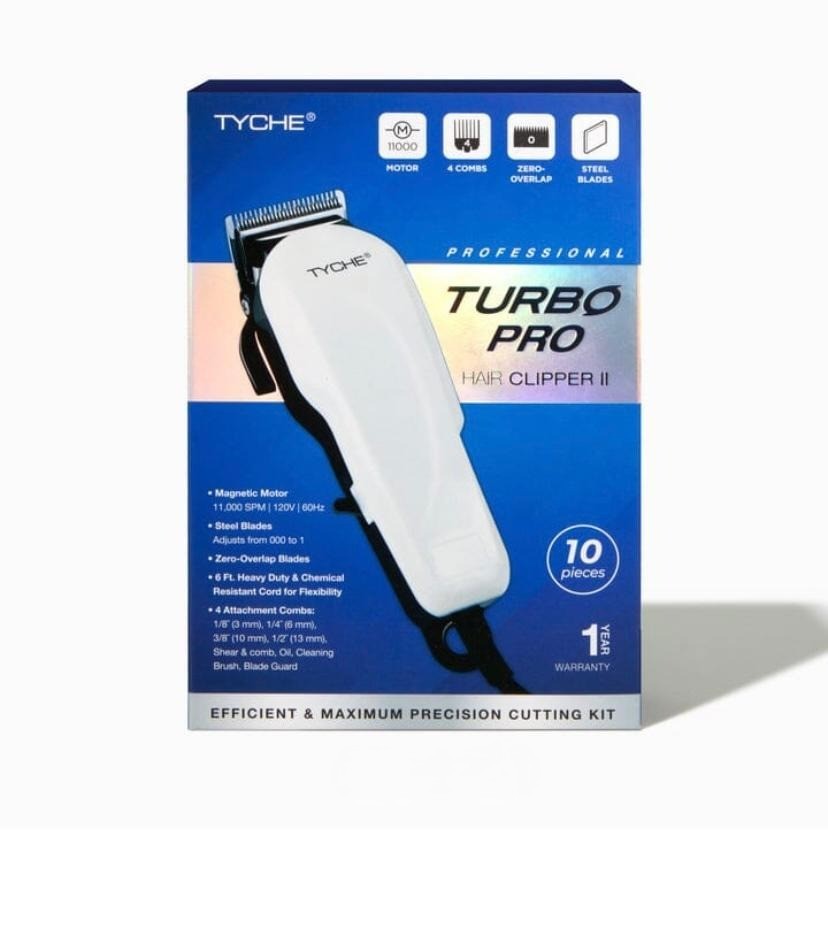 Tondeuse À Cheveux Tyche Turbo Pro II, Combinée À Un Corps Durable, Une Puissance Fonctionnelle Pour Un Mélange, Une Décoloration Faciles