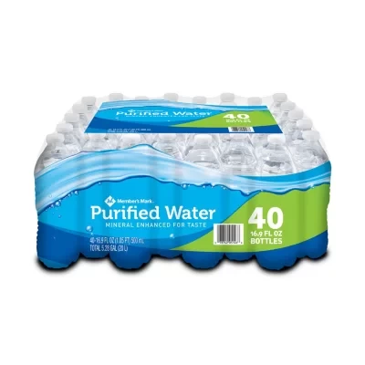 Eau Purified Water 500ml - Pack 40 bouteilles
