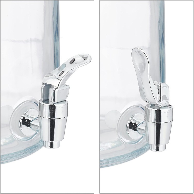 HEALSOPTHY Carafe En Acier Inoxydable Pour Boissons Froides – Poignée Confortable, Idéale Pour Eau, Jus, Bureau Et Extérieur