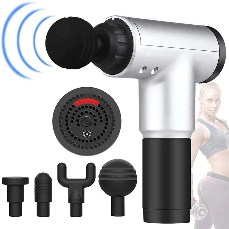 Muscle Masseur électrique Fascia Pistolet Fascia Profond physiothérapie Impact Haute fréquence Fitness Mise en Forme Maison Minceur Vibration bâton de Massage pour Une Longue Vie