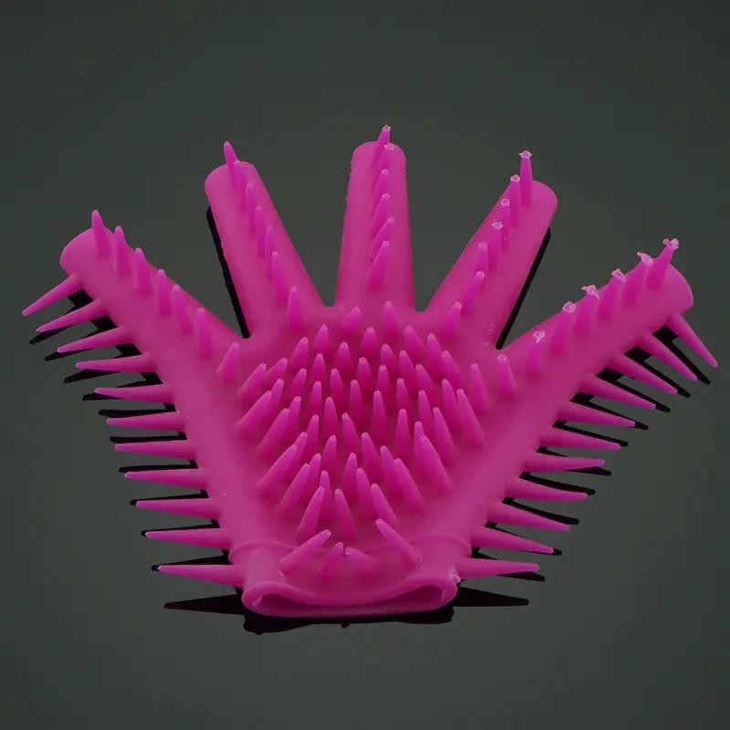 Gants De Massage En Silicone Souple Spike Pour Hommes Et Couples, Gants De Pénis, Gants De Massage, Doigt