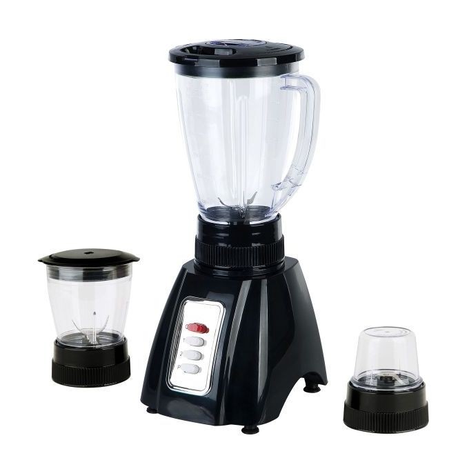 Super General Blender Mixeur 3 En 1 – Hachoir Et Broyeur – Noir
