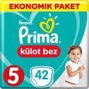 Couche Pampers Prima Kûlot Bez Ekonomik Paket  Taille 5 Couches 42 Pour Enfant De 12-17 Kg42