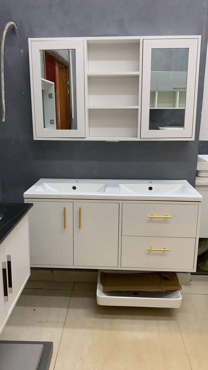 Lavabo De luxe Classe Blanc Deux Places