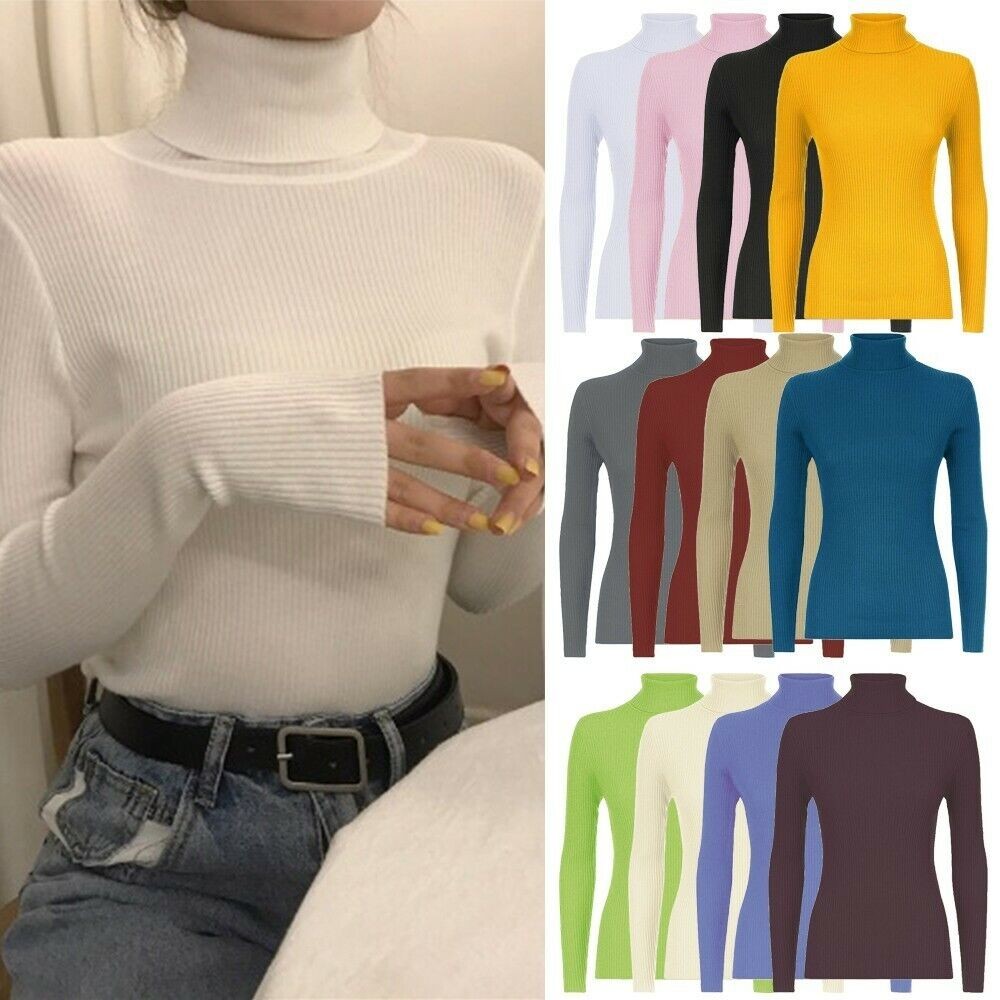 Pull col roulé gris Zara : Achat occasion | Pulls (femme) Zara Noir Très bon état