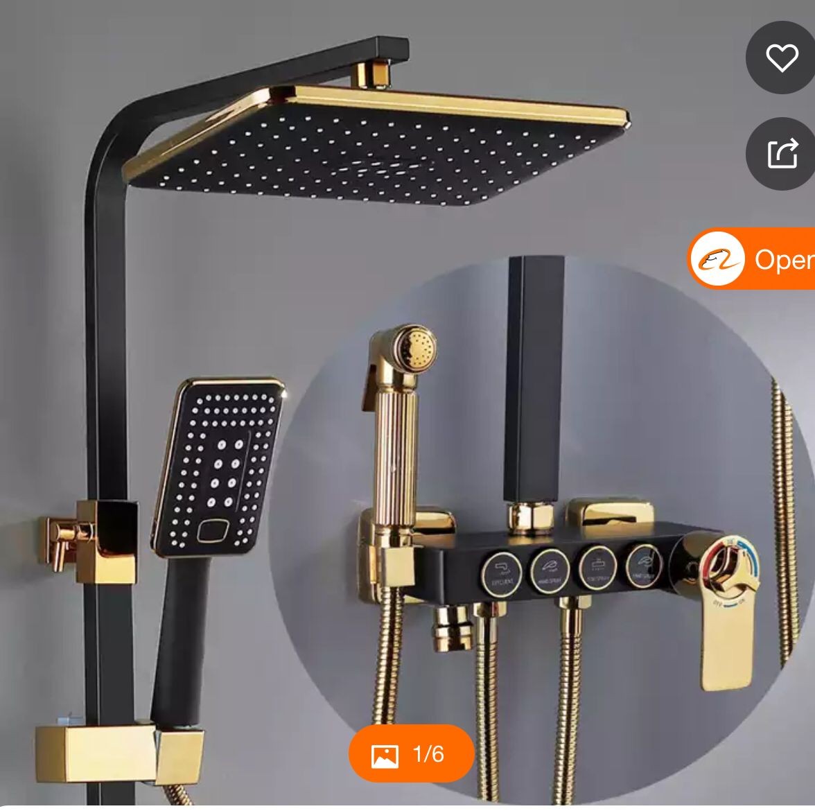 Ensemble de Douche de Salle de Bain