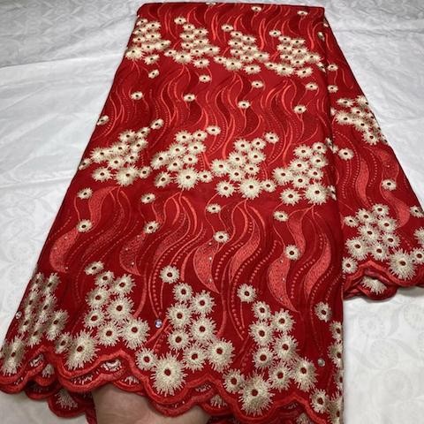 Fashion Brodé Coton 5 Yards