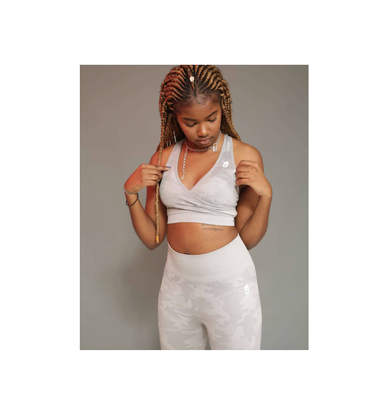 Camo Set Vêtements de sport pour femme