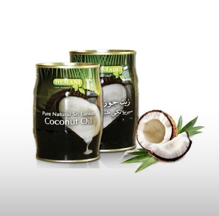 Huile Naturel de Noix de Coco Pure Comestible ( halal) Venant de SIRI LANKA 400 ml