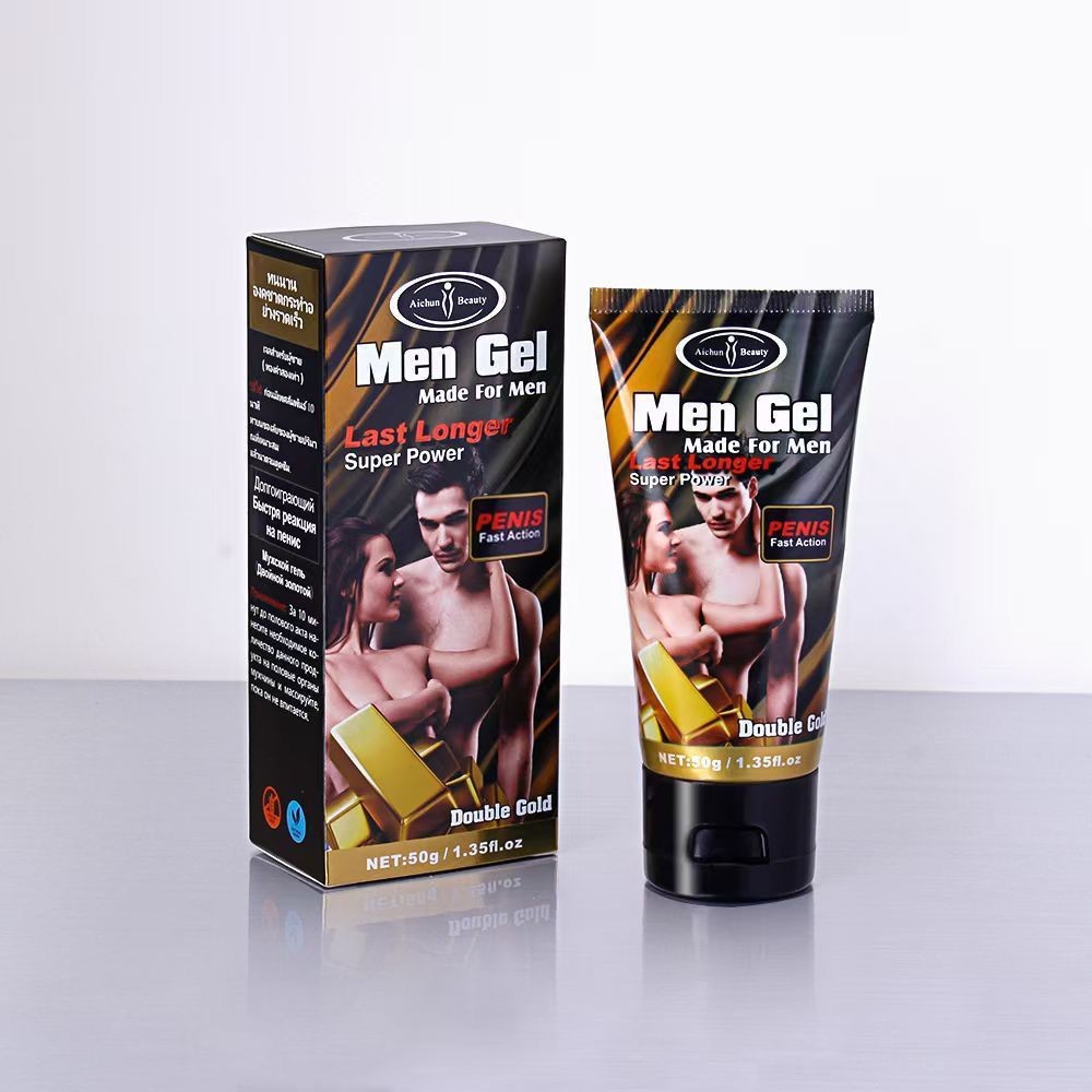 Men Gel 3 in 1 - Aphrodisiaque, Retard éjaculation Développe Sexe