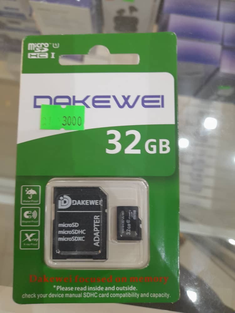 DAKEWEI SN Carte Mémoire - 32 GB - Noir
