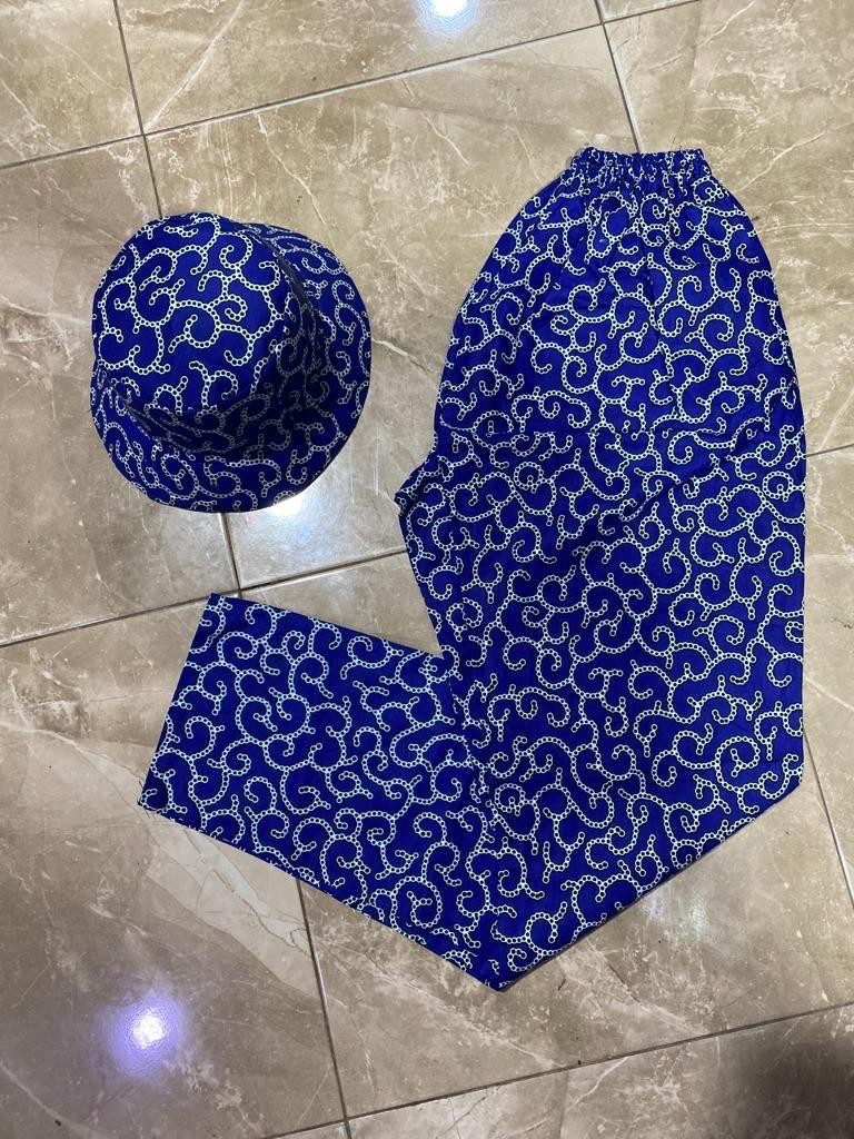 Ensemble Wax 2 Pièces Bonnet Et Pantalon