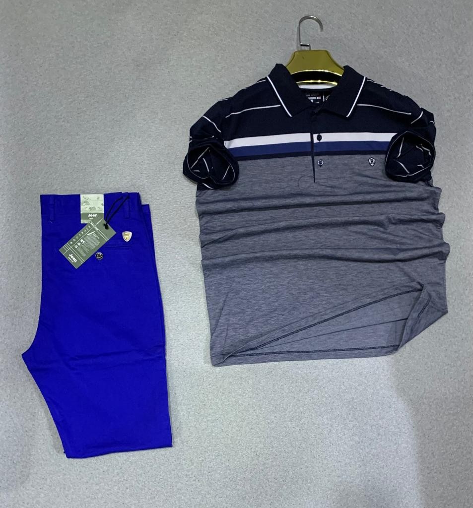 Ensemble Pantalon Et Lacoste Courte Manche Pour Hommes, Lacoste À Revers À Manches Courtes, Pantalon Plus Lacoste Hommes D'affaires, Loisirs, Luxe