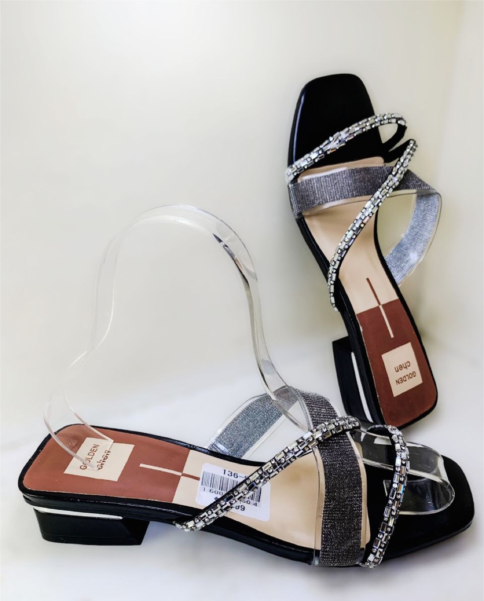 Sandales D'été A Talons Hauts Epais Pour Femmes, Chaussures Sexy Robe Re Cérémonie, Mariage, Nouvelle Marque