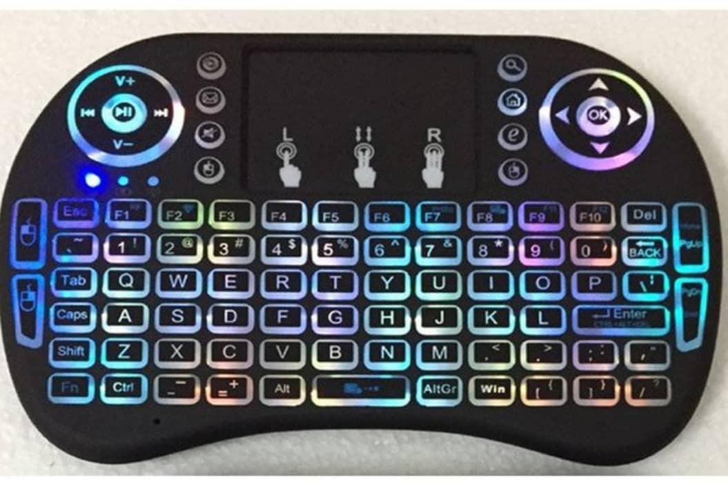 Mini Clavier Souris Sans Fil pour Smart TV