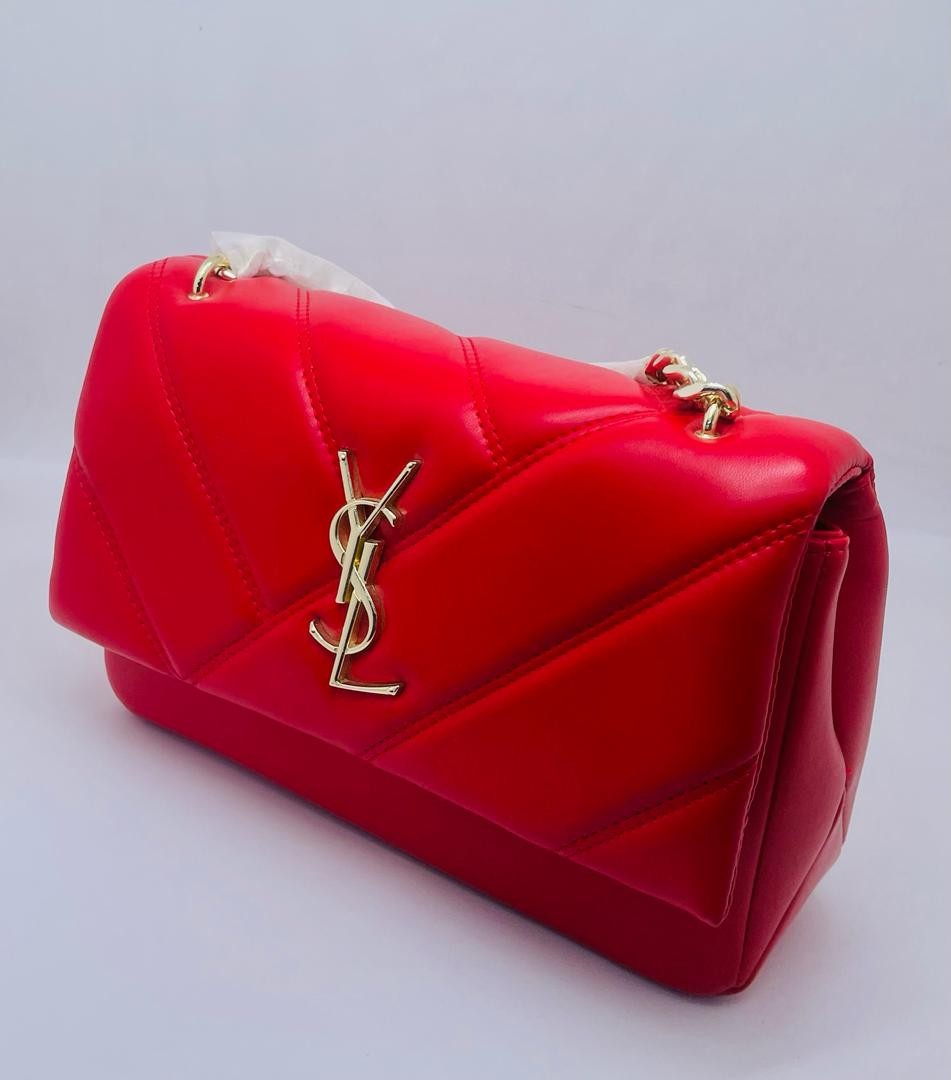 SAINT-LAURENT Petit Sac à chaîne Matelassé en cuir d'agneau