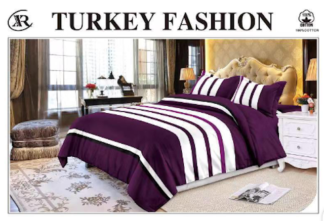 Drap Double Lit en coton - 6 pièces