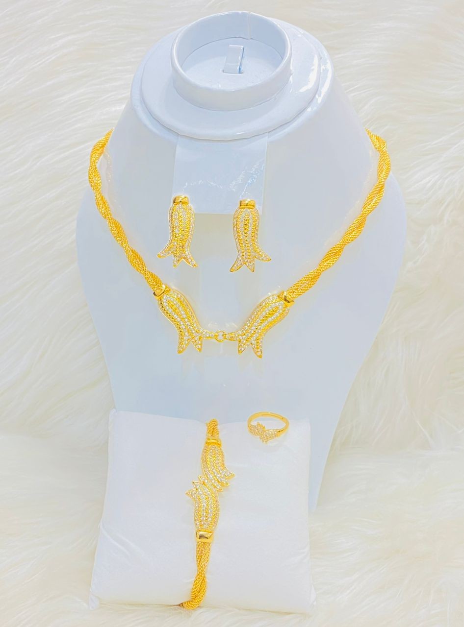 Ensemble Chaîne Femme Plaqué Or