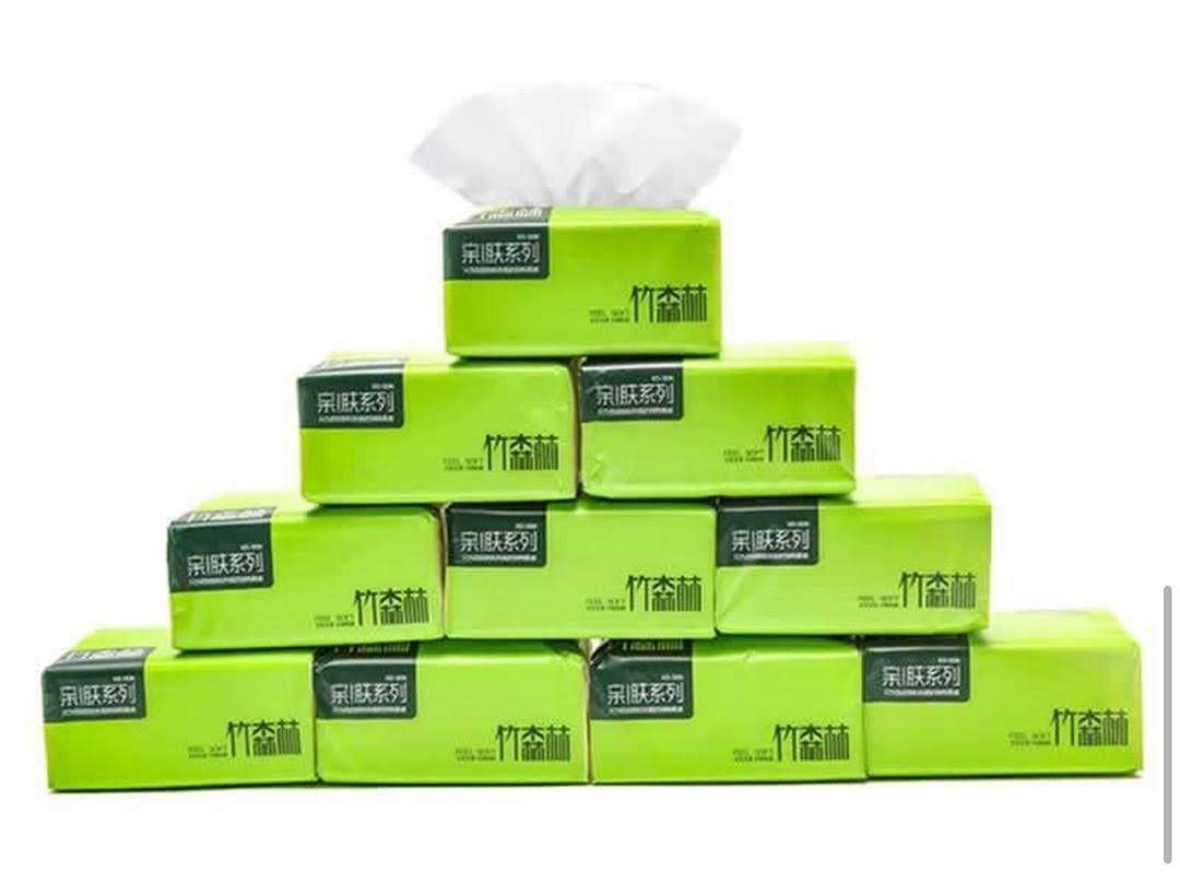 Lot De 10 Paquets De Mouchoirs Doux Et Résistants, Les Mouchoirs Sont Composés D'une Triple Epaisseur.