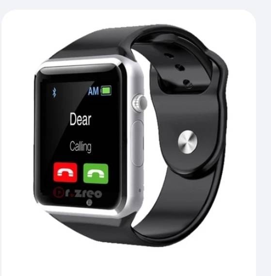 Bluetooth montre Smart Watch Phone DZ09 support de la carte SIM de TF Caméra HD Sync appel SMS pour Android Phone -Noir