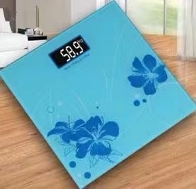 Balance Électronique Pèse Personne Plateau Verre