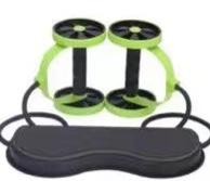Équipement Exercice Abdominale, Flex Xtrem Revoflex Xtreme Double Roue, Exercice Abdominal Vert