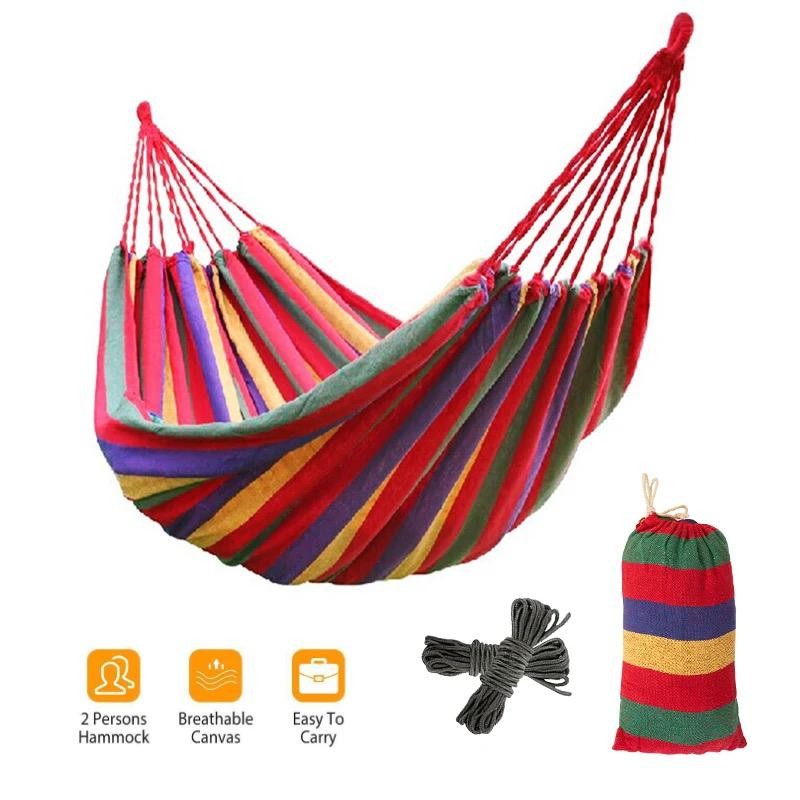 Balançoire Hammack Suspendu, Durable Et Confortable, Léger, Solide Et Facile À Assembler