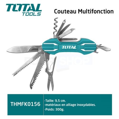 TOTAL Couteau suisse Multifonctions