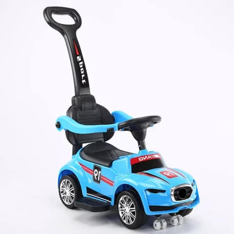 Voiture À Balançoire Pour Enfants, Avec Poignée Push, Musique Et Bébé D’usine, Nouveau