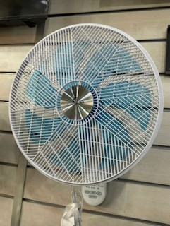 Ventilateur Mural à Oscillation 90 degrés avec vitesse réglable à 3 niveaux Global Air