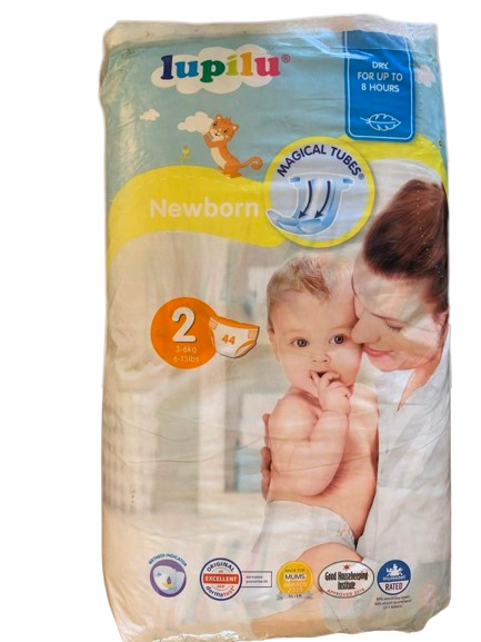 Couche Taille 2 Ultra Absorbantes - 1 Paquet de 44 Couches, Format Économique