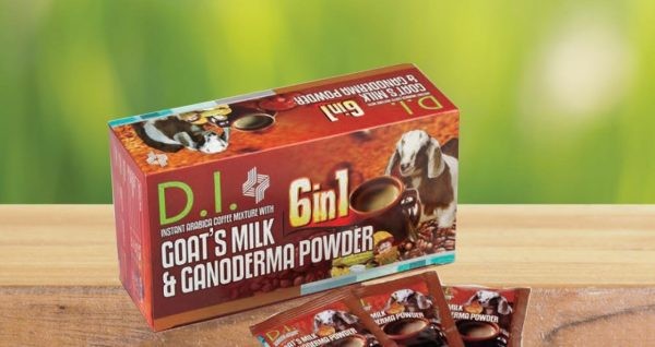Goat's milk et Ganoderma power