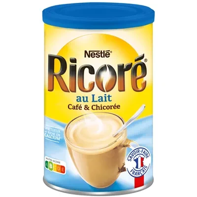 Ricoré Nestlé Chicorée Instantanée & Poudre De Café Au Lait 400G