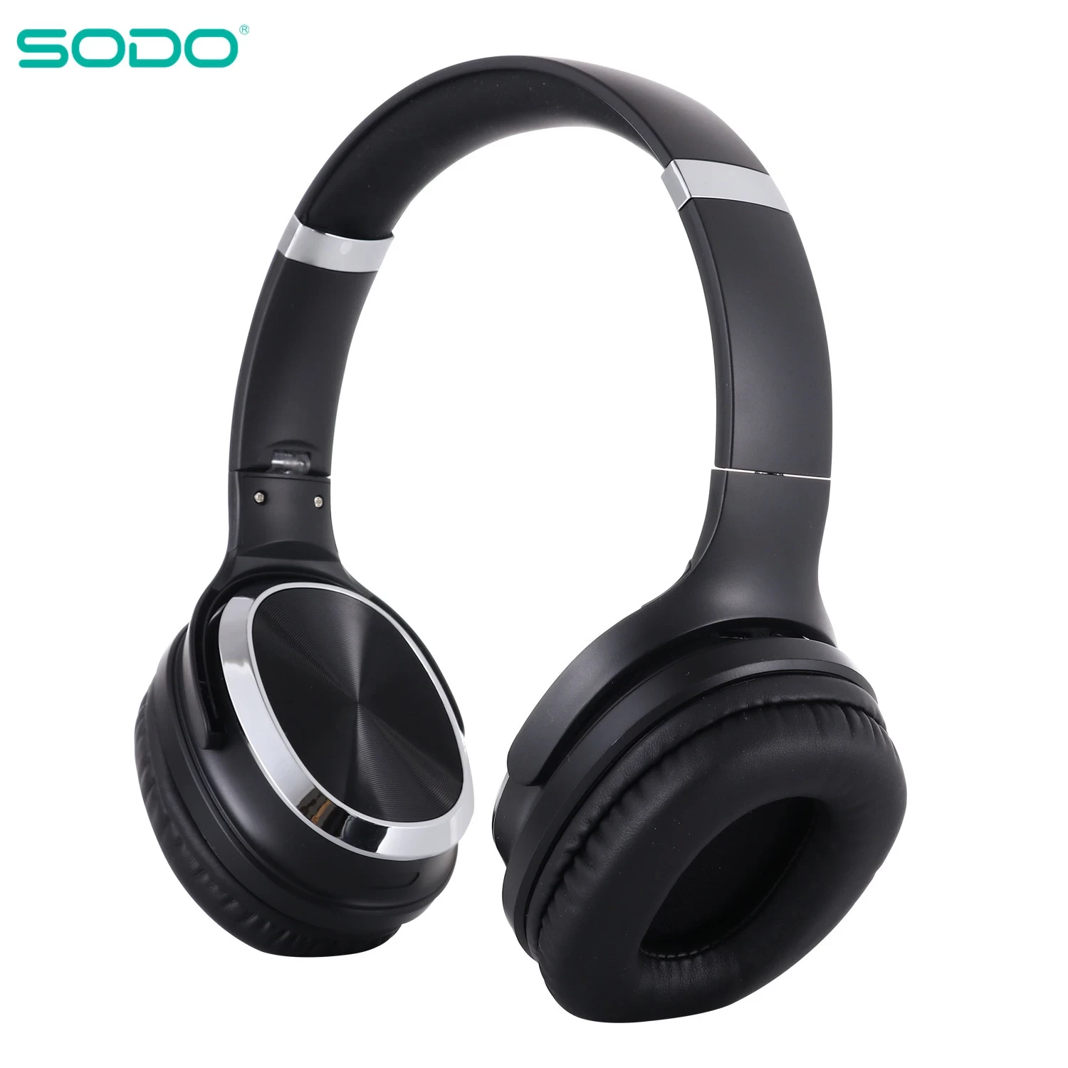 SODO-MH14 Bluetooth Écouteurs Sur L'oreille Sans Fil Ecouteurs avec 3 Modes EQ, HiFi Stéréo Écouteurs avec Micro Soutien TF Carte FM
