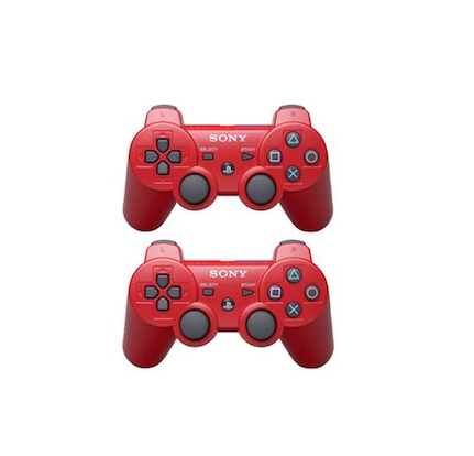 Manette Ps3 Dualshock 3 Sans Fil - rouge