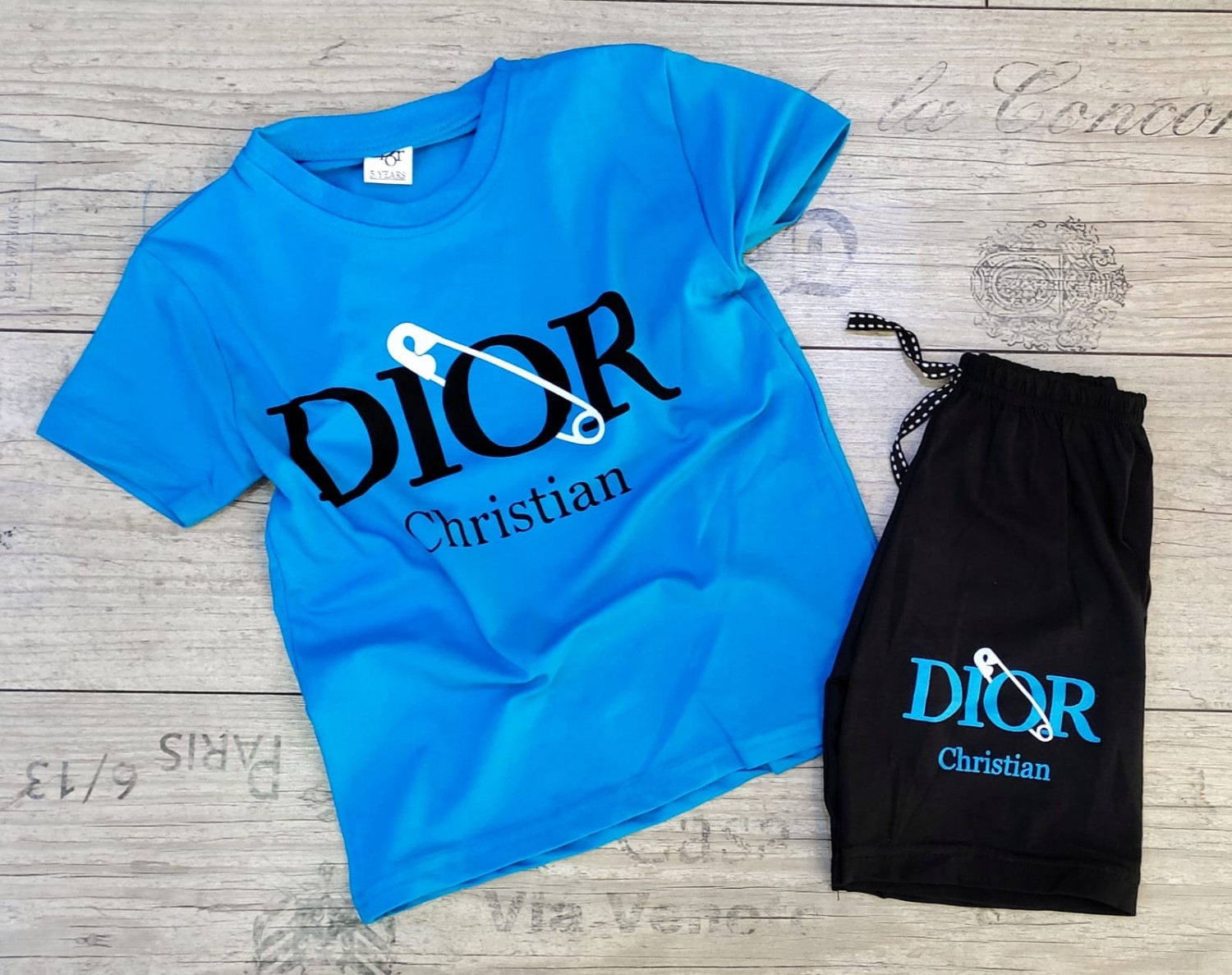 Ensemble Petit Short Garcon en Coton 1-5 ans