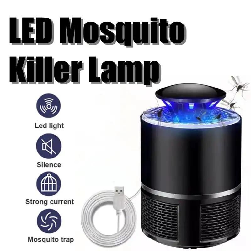 Veilleuse Anti-Moustique, Anti-moustique Électrique USB, Lampe Piège Bug Volant Lutte Contre Les Insectes Ravageurs