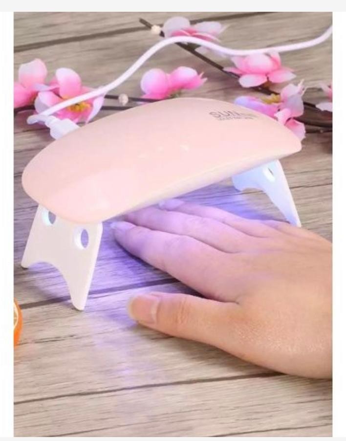 Machine Sèche vernis À Ongles 6W, Lampe LED UV Portable