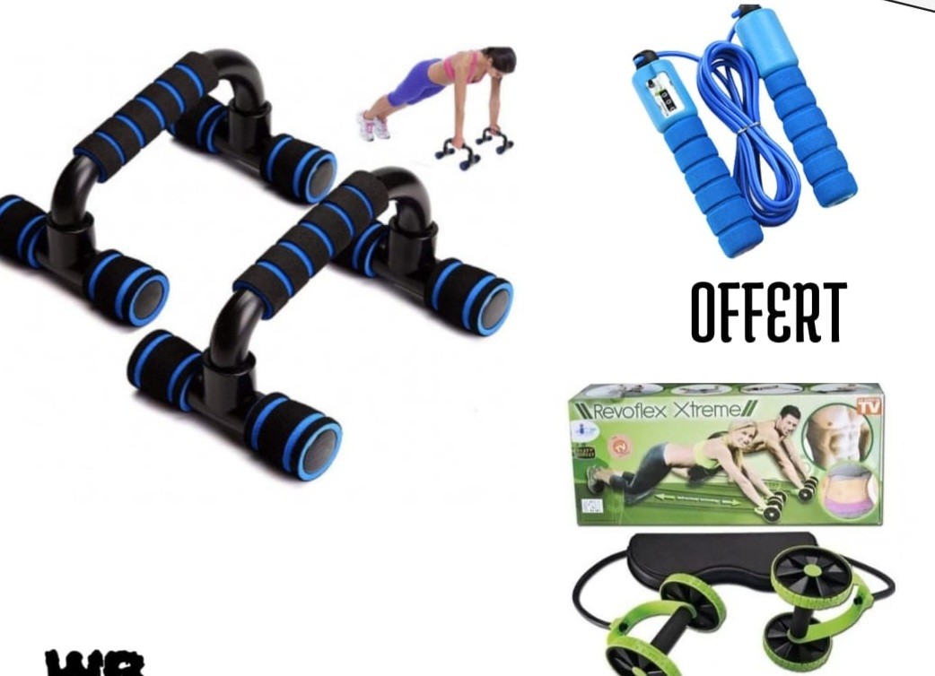 Accessoires pour Fitness et Musculation Pour Homme et Femme-Corde Offerte