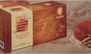 Thé De Ganoderma Lucidium Et Cordyceps  Pour Fortifier Les Nerfs Paquets  De 40 Sachets