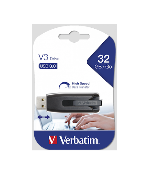 Clé USB 3.0 VERBATIM V3 32Go