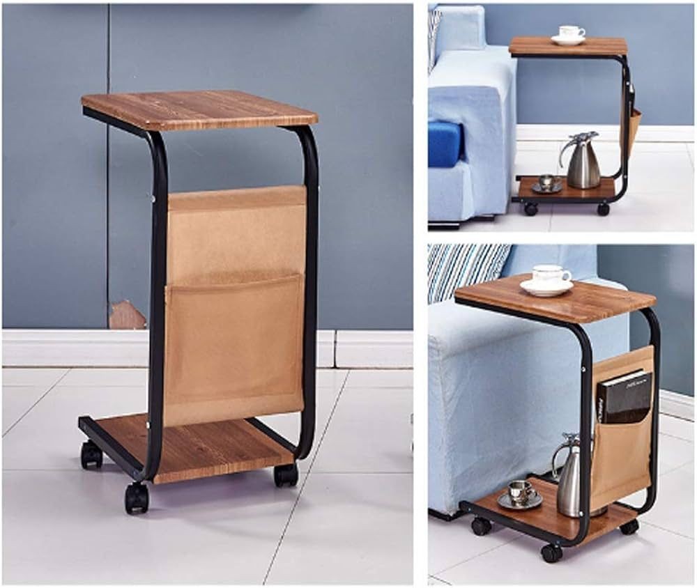 Support De Bureau Pour Ordinateur Portable, Table Pour Ordinateur Portable, Style Simple, Roue, Canapé-lit, 30x45x65cm