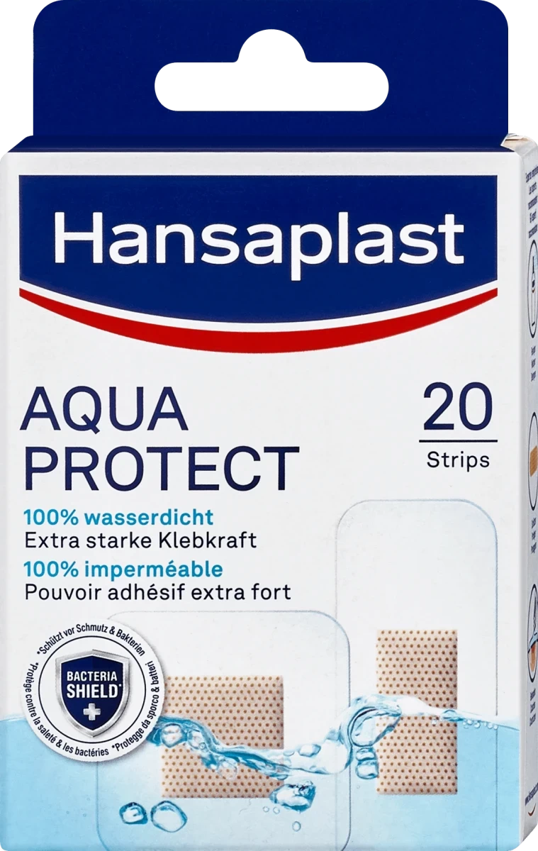 Hansaplast Med Aqua Protect 20 Strips Hansaplast