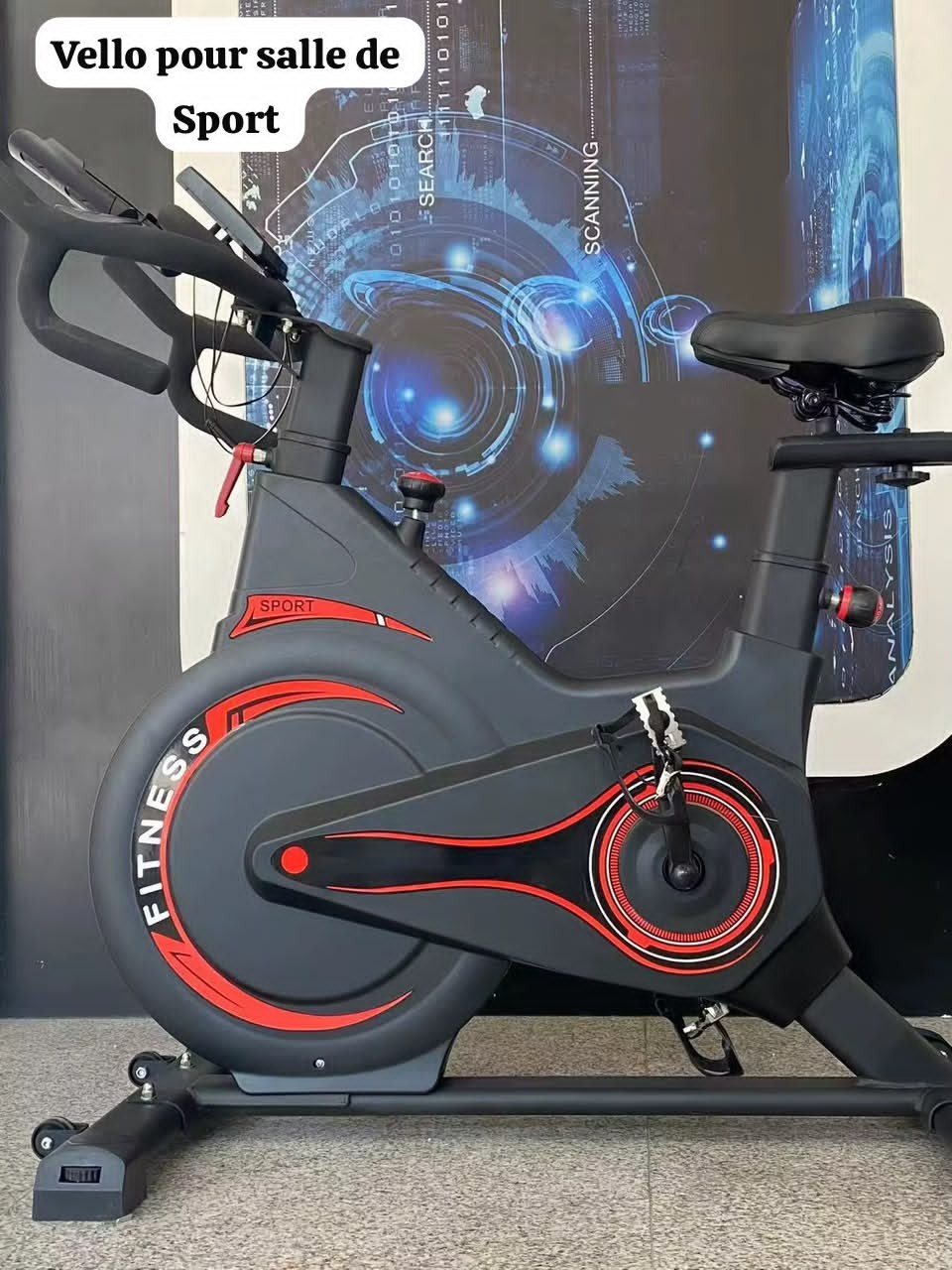 Vélo d'exercice intérieur - Vélo Spinning Dynamique - Conçu pour Tous Niveaux