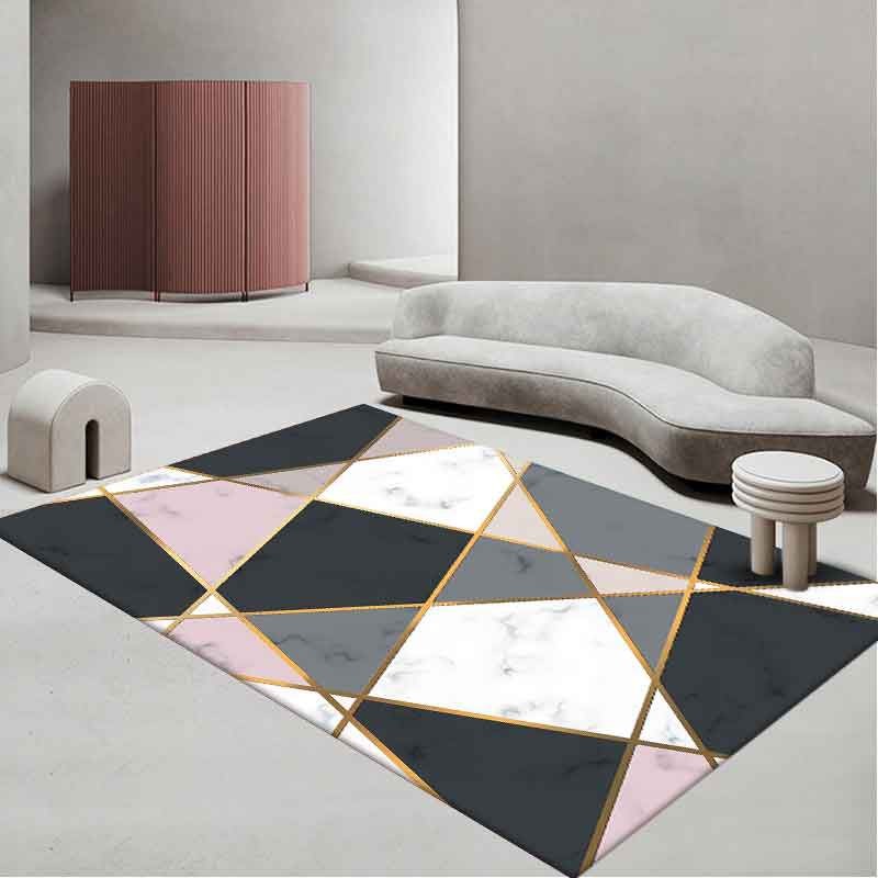 Grand Tapis Salon, Moquette Ethnique, Tapis De Sol De Maison Imprimé De Salon Traditionnel, Tapis Graphique