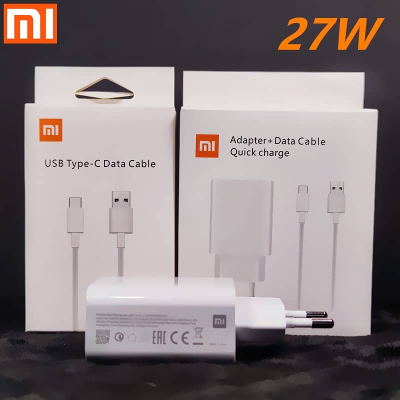 Câble Du Chargeur 27W  Xiaomi  Chargeur Sans Fil Intelligent  20w  27W  Adaptateur De Charge Rapide