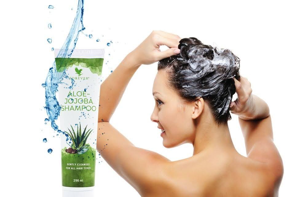 Forever Nuevo y Mejorado Aloe-Jojoba Champú y Acondicionador Enjuague (Sin SULFATO)