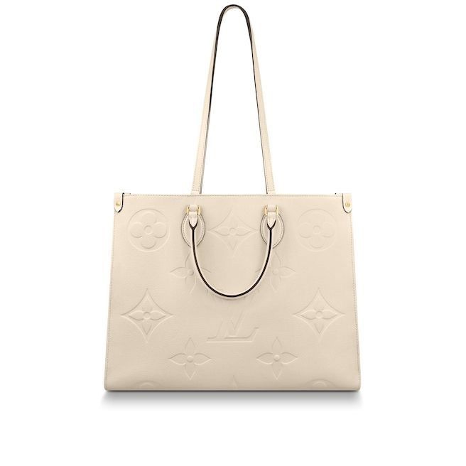 Sac  À Main Onthego En Cuir Louis Vuitton