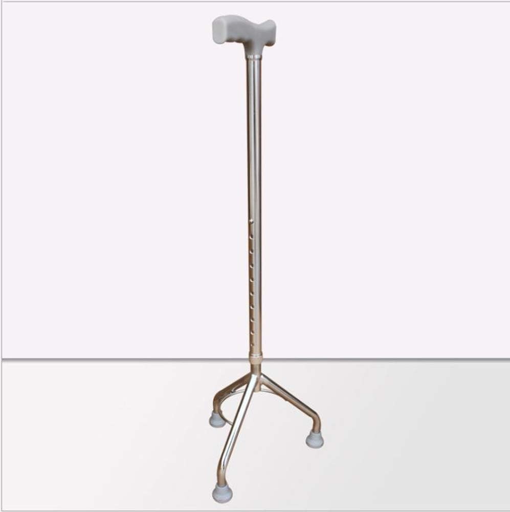 Canne de Marche légère Nouveau Marcheur de Canne à Trois Pieds en Acier Inoxydable, Canne Triangulaire pour Personnes âgées, adaptée aux Personnes à mobilité réduite dans de Beaux paysages